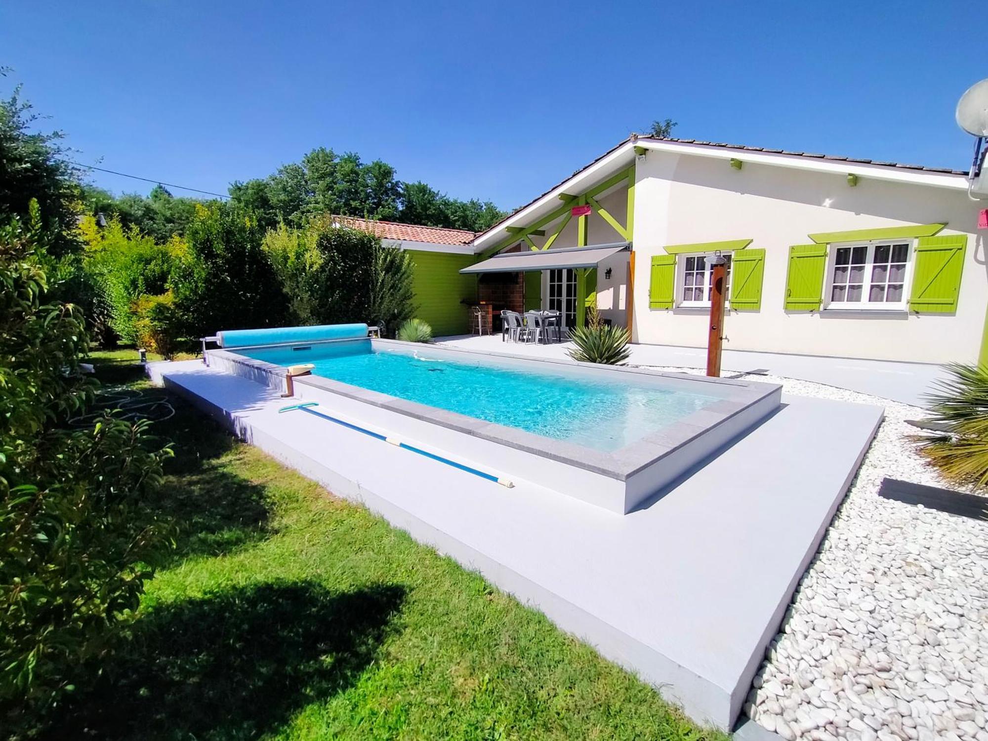 Gite Avec Piscine Et Espace Bien-Etre Partages Entre Bordeaux Et Lacanau Ocean (Adults Only) Brach 外观 照片